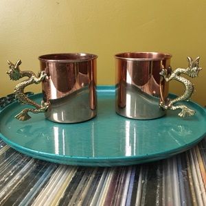 Copper Dragon Mugs